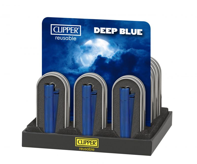 bandeja 12 clipper metal largo deep blue