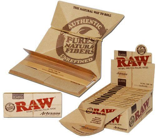 raw artesano king size slim + tips 1x15