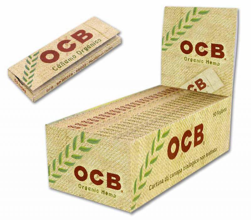 papel de fumar ocb organic bio 70 - 1x50