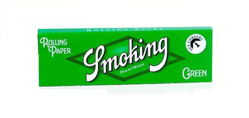 papel de fumar smoking green 70 - 1x50