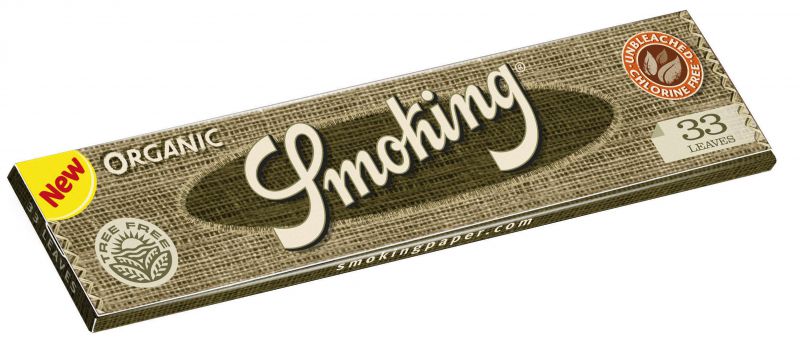 papel de fumar smoking organico 1 1/4 - 1x25