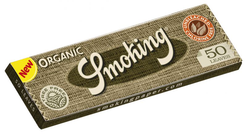 papel de fumar smoking organico king size - 1x50