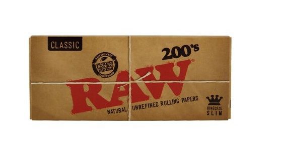 papel raw 200 bloc slim 1 x 40