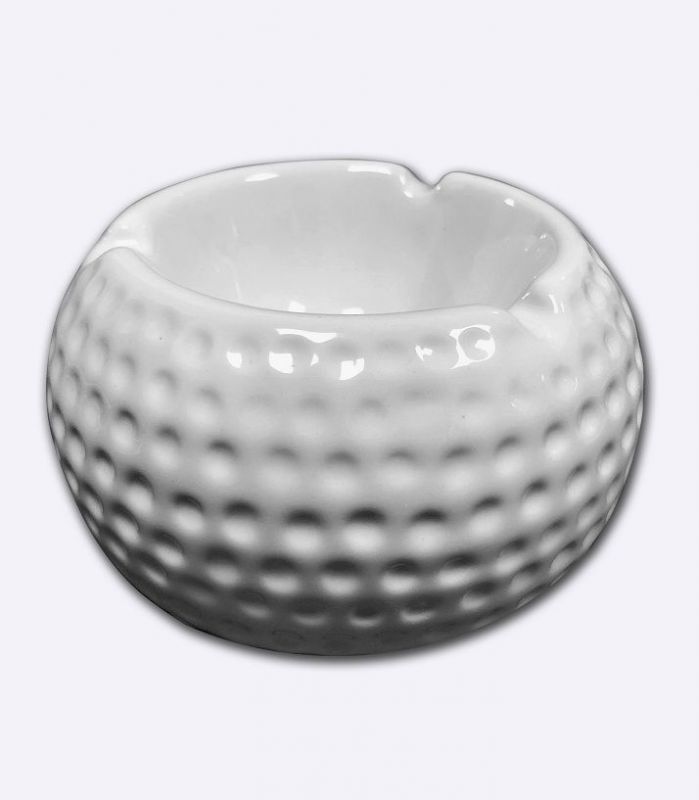 cenicero ceramico golf