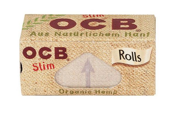 papel de fumar rolls ocb orgánico - 1x24