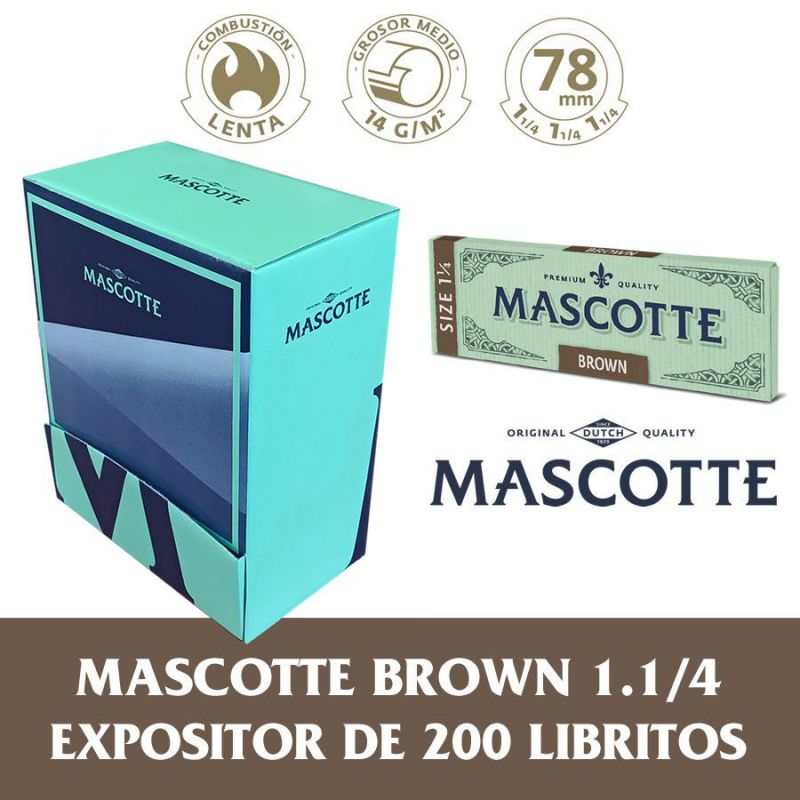 exp.mascotte brown 1.1/4 (1 x 200)