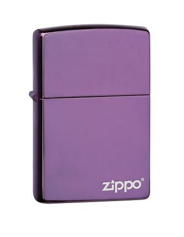 zippo hp purple logo