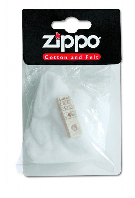 algodón y filtro zippo