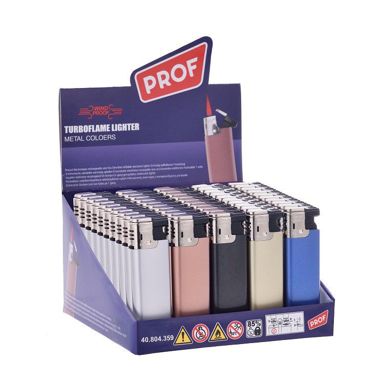 B-50 ENCENDEDORES TURBO PROF COLORS (1X50)