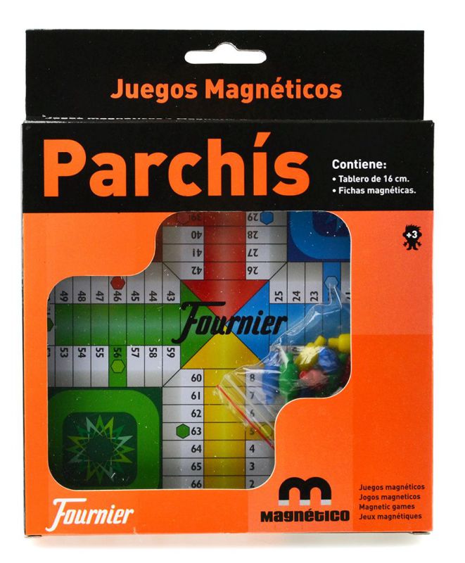 JUEGO PARCHIS MAGNÉTICO 4 JUGADORES