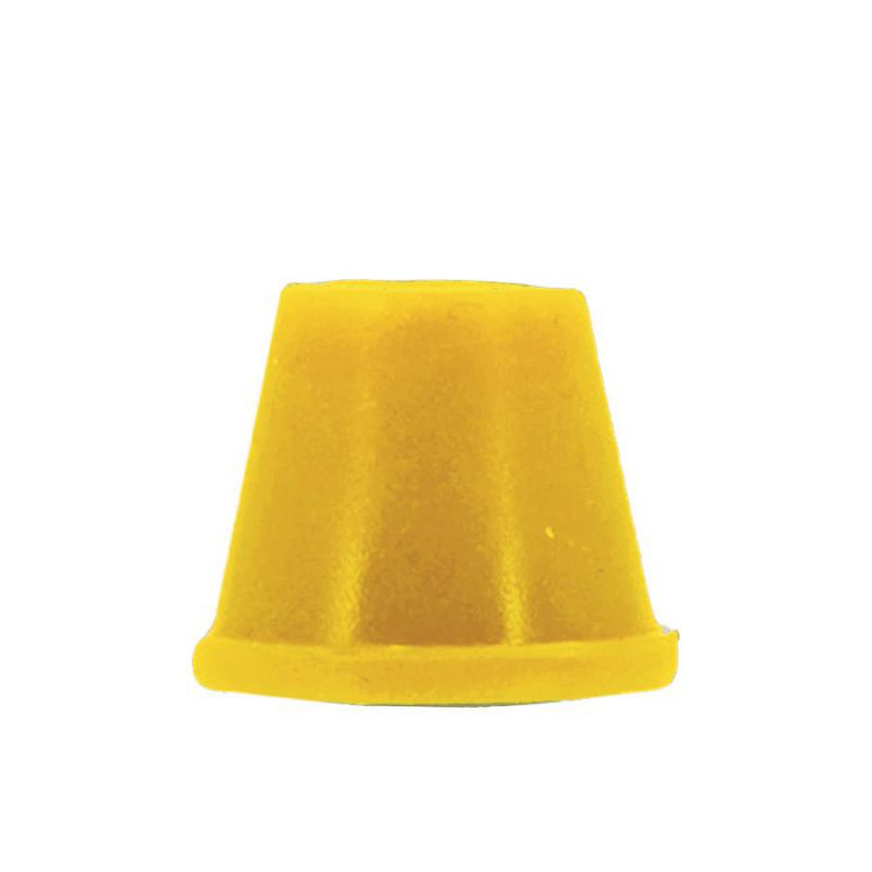 conector para cazoleta silicona amarillo (1x10)