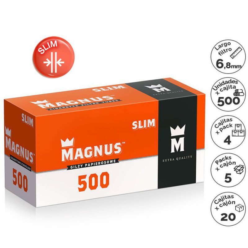 tubos magnus 500 slim (1 x 4 )