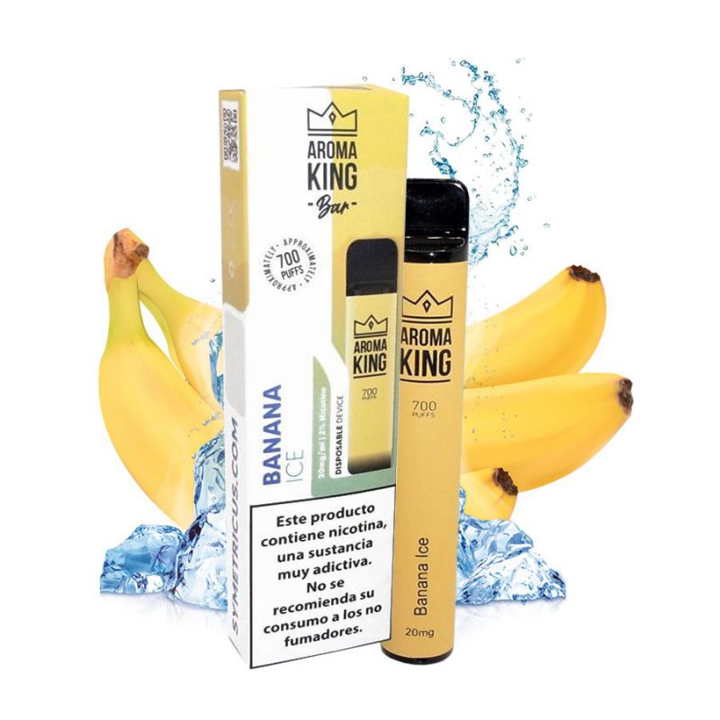 aroma king desechables banana ice 20mg (1x10)