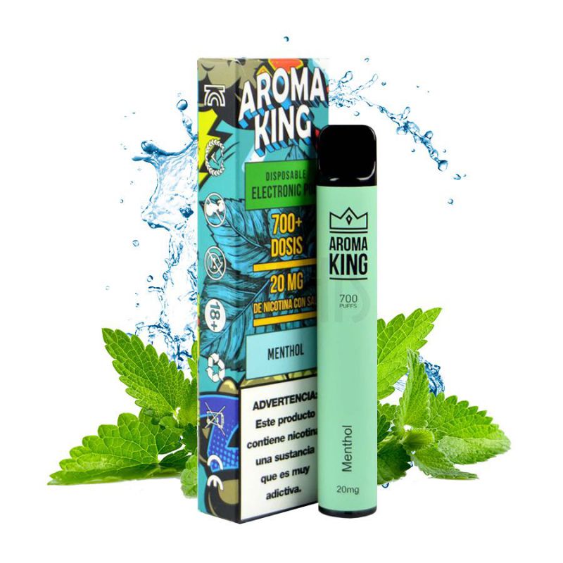 aroma king desechables menthol 20mg (1x10)