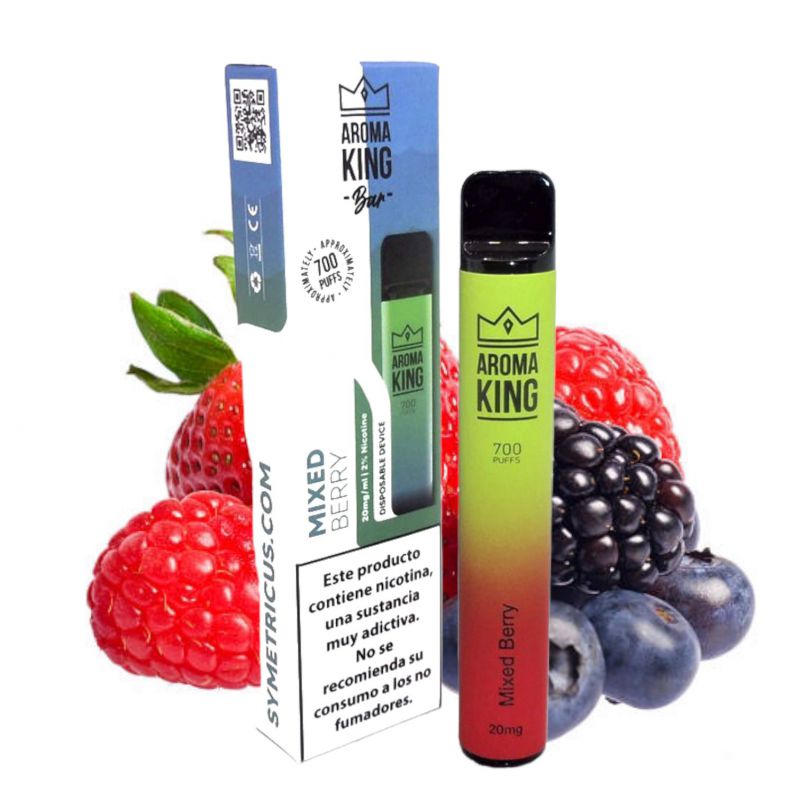 aroma king desechables mixed berry 20mg (1x10)