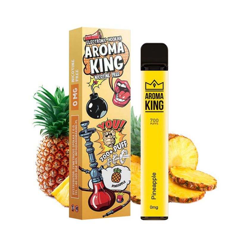 aroma king desechables pineapple 0mg (1x10)