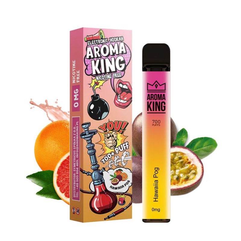 akh08 aroma king des. hawaiian pog 0mg (1x10)