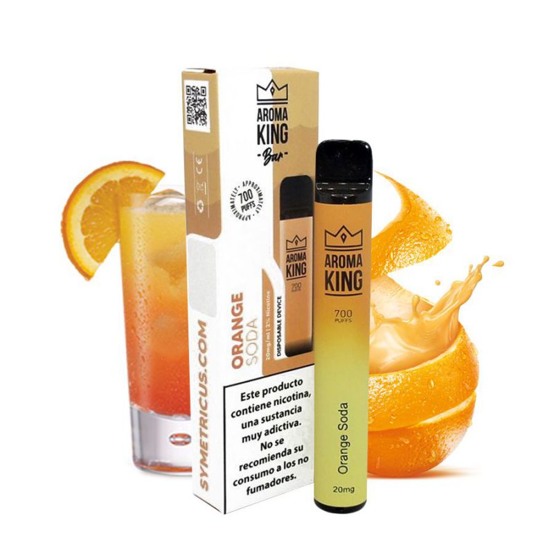 aroma king desechables orange soda 20mg (1x10)