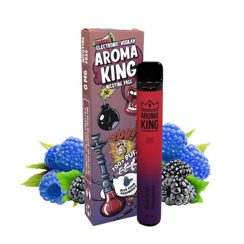 aroma king desechables blue sour rass 0mg (1x10)