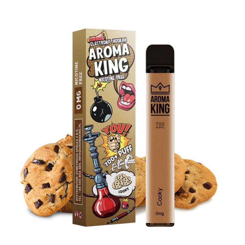 AKH34 AROMA KING DESECHABLES COOKY  0MG (1x10)