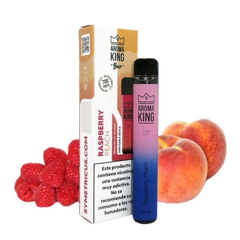 ak737 aroma king des. raspberry peach 20mg (1x10)