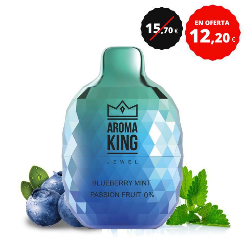 akhj008 aroma king jewel 8000 blueberry mint pass