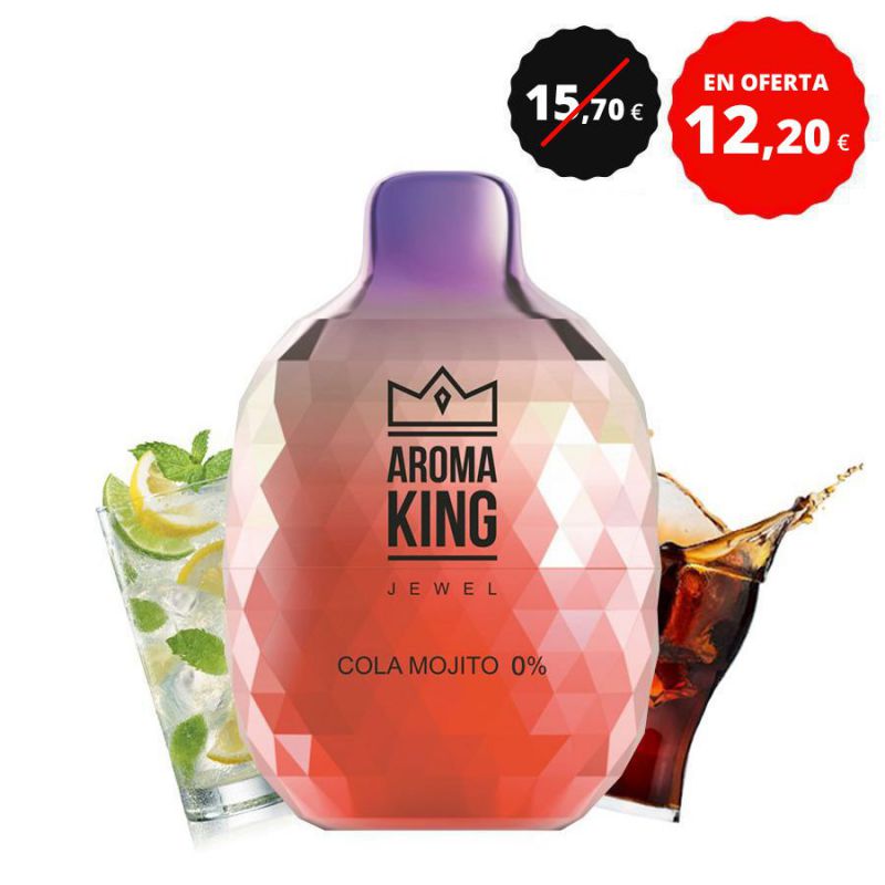 akhj015 aroma king jewel 8000 cola mojito