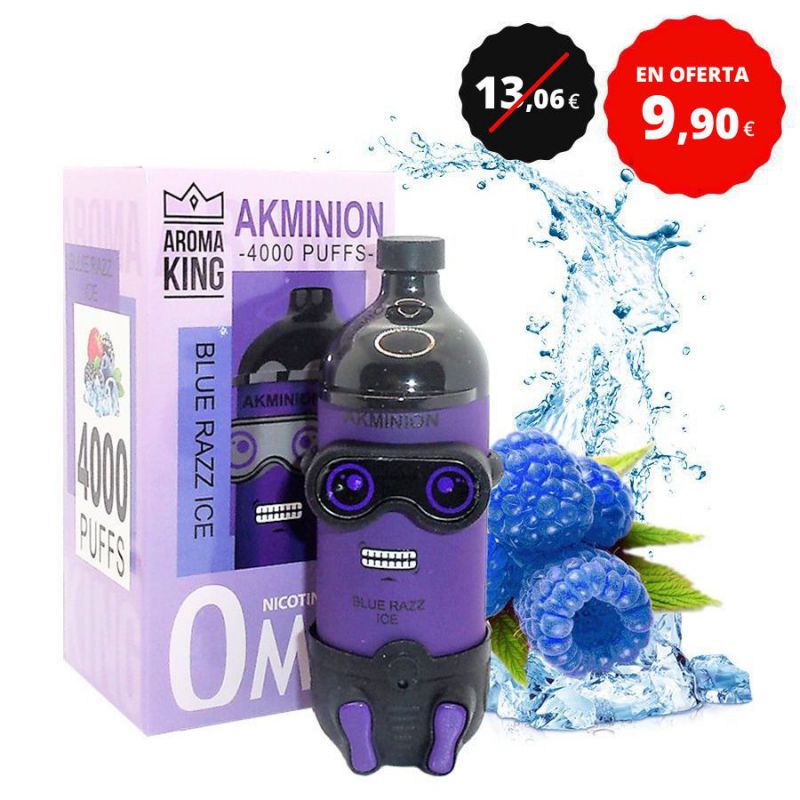 akmh009 aroma king m. 4k blue razz ice