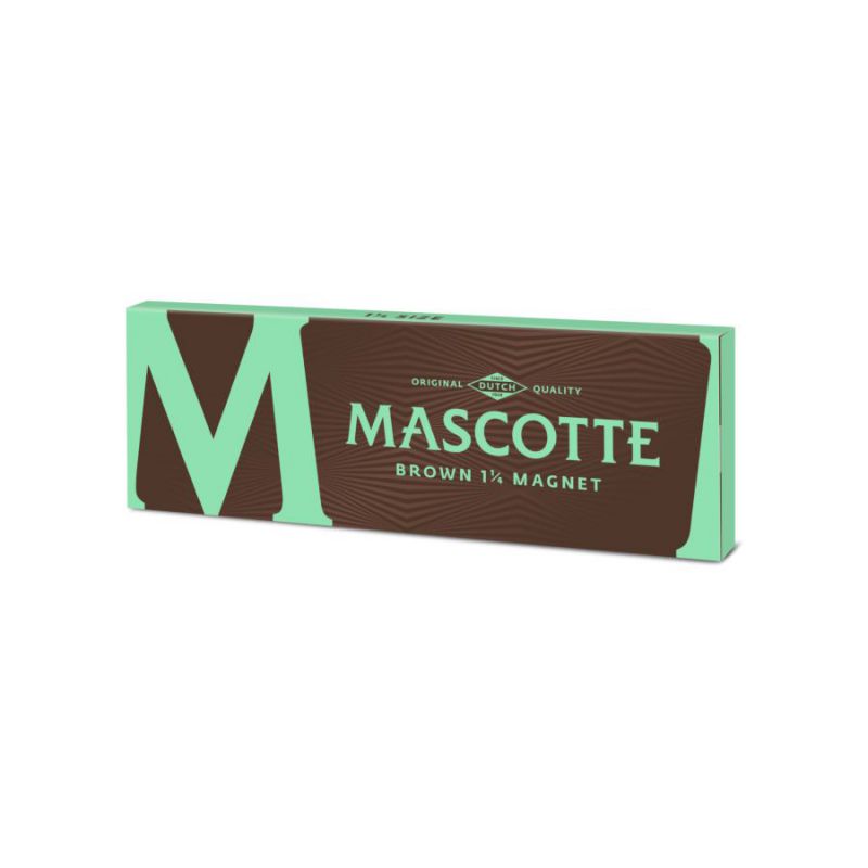 PAPEL MASCOTTE BROWN 1. 1/4 MAGNETIC 1 X 50