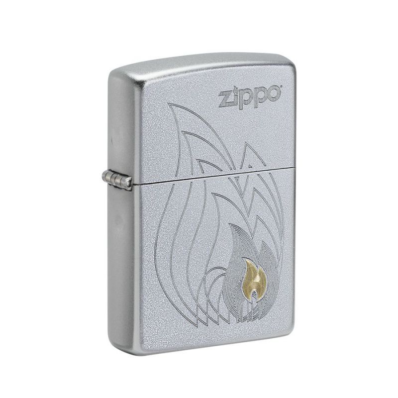 zippo 205 flames design