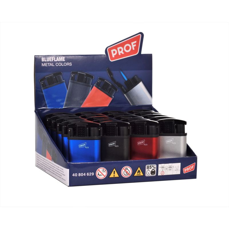 exp.20 encendedores turbo prof metal colors