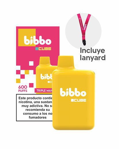 bc006 bibbo cube 600 triple mango 20mg (1x10)