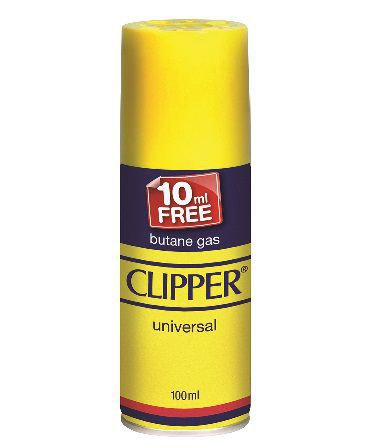 caja gas clipper 100 ml (90+10 gratis) x 12 uds