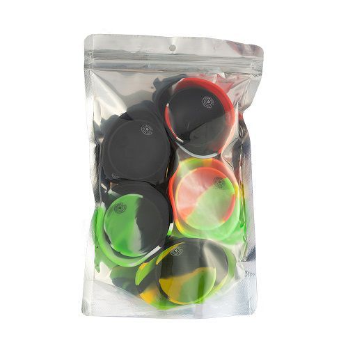 cuencos de silicona colorado multicolor (pack 10 u