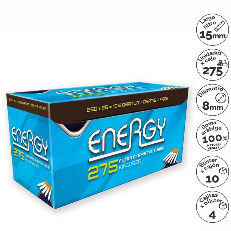 tubos energy 275   ( 275 x 4)