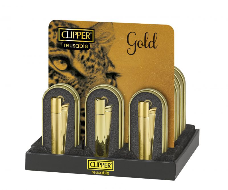 bandeja 12 clipper metal gold