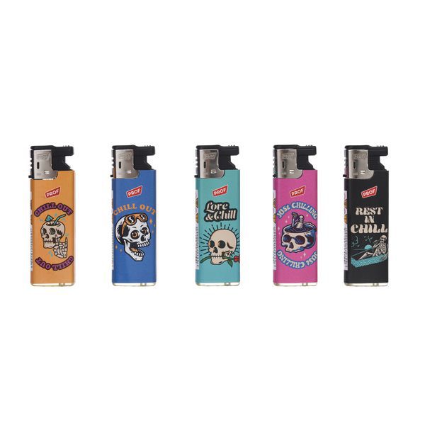 b-50 encendedores electronicos prof skull