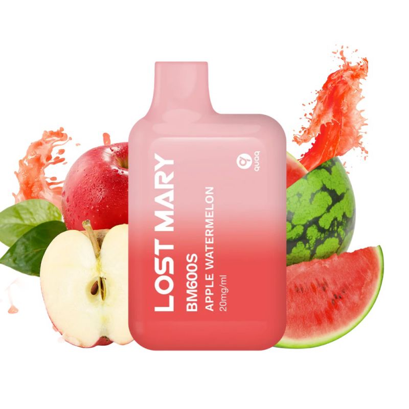 lm001 lost mary 600 apple-watermelon 20mg (1x10)