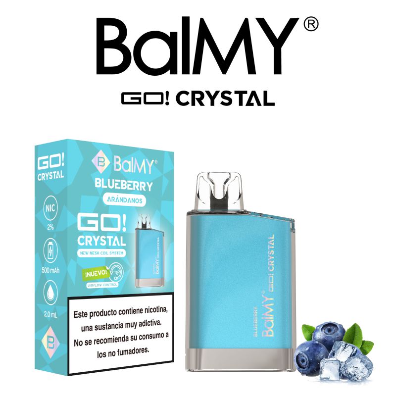 BGC210 BALMY GO CRYSTAL BLUEBERRY 1X10