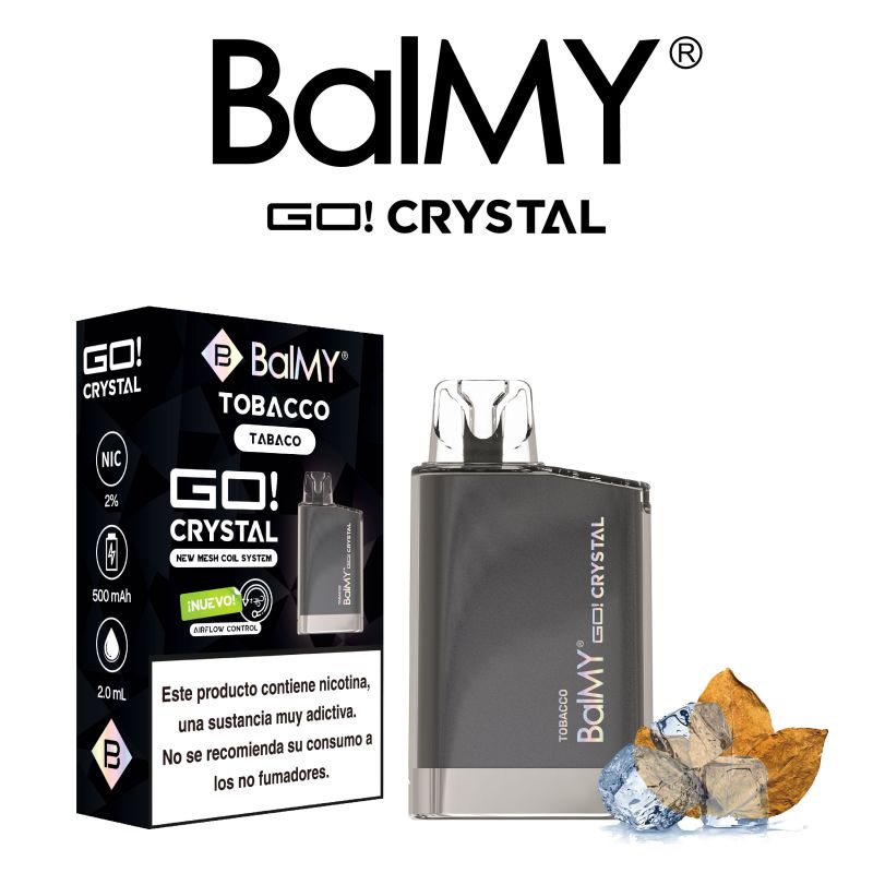 BGC214 BALMY GO CRYSTAL TOBACCO 1X10