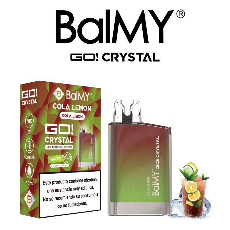 bgc228 balmy go crystal cola-lemon 1x10