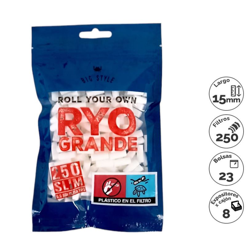 filtros ryo slim 250 (1x23)