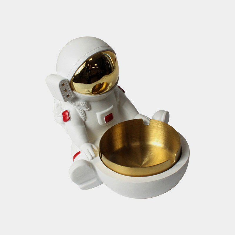 cenicero astronauta astronauta gold