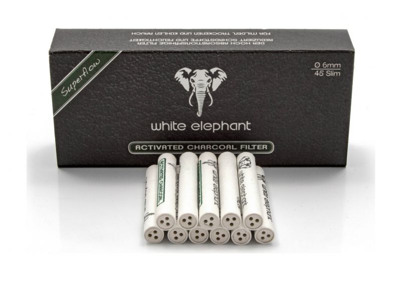 filtro 6 mm carbon activo white elephant (15x45)
