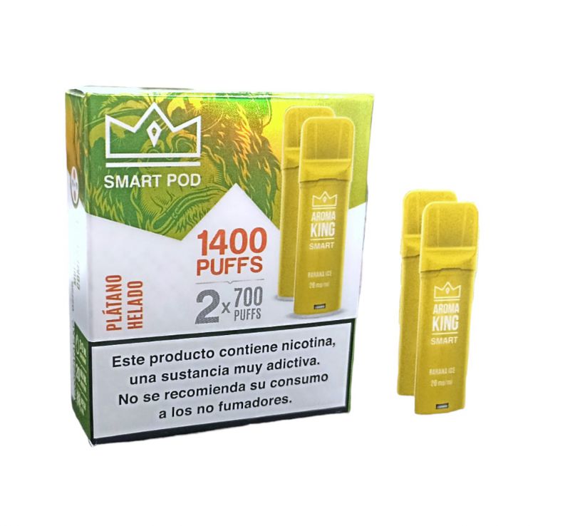 asc10 smart capsulas aroma banana ice  1x10