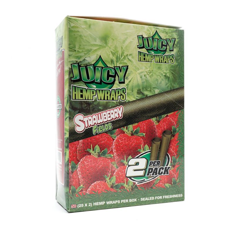 juicy hemp wraps red alert 2 blunt  1 x 25
