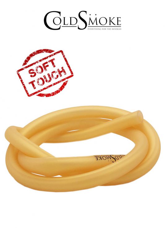 manguera silicona soft touch dorada 150cm