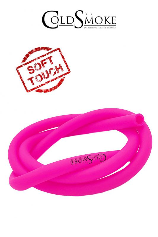 manguera silicona soft touch rosa 150 cm