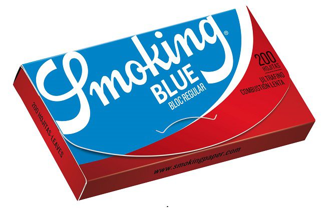 PAPEL DE FUMAR SMOKING BLUE BLOC 200