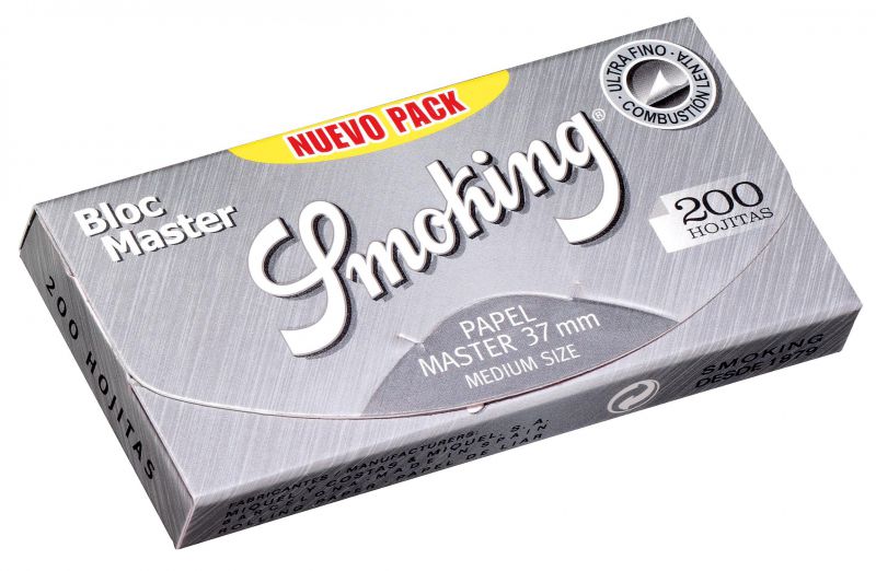 PAPEL DE FUMAR SMOKING MASTER BLOC 200 - 1x40